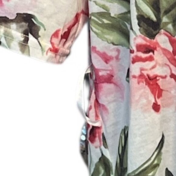 SHOW ME YOUR MUMU BRI Garden of Blooms Floral Robe One Size Fits All NO BELT - Picture 7 of 7
